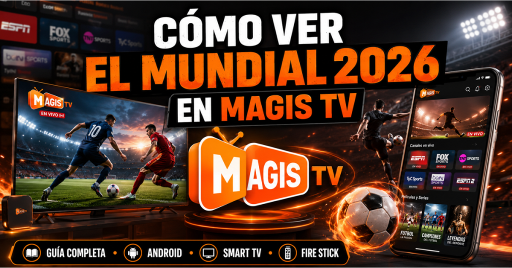 Mira la Copa Mundial de la FIFA 2026 en Magis TV gratis en línea en tu móvil o computadora portátil con esta aplicación.